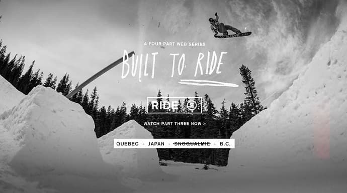RIDEチームムービー第三弾が公開!