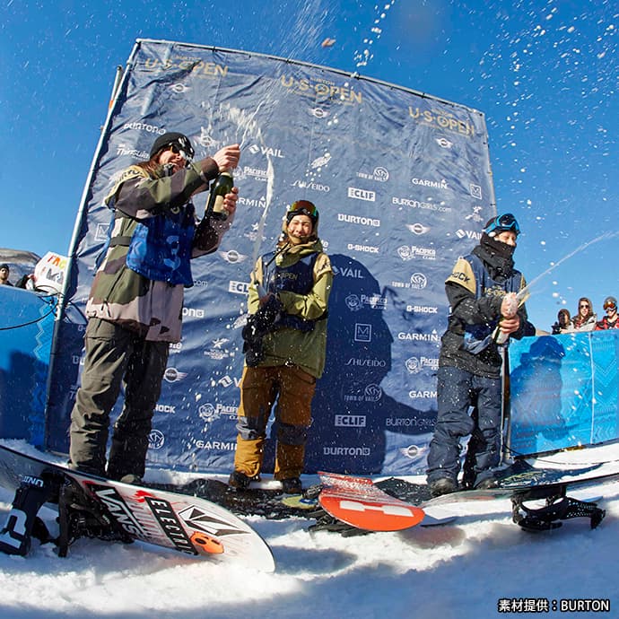BURTON US OPENハーフパイプ 平岡卓が初優勝! 平野歩夢3位、大江光5位