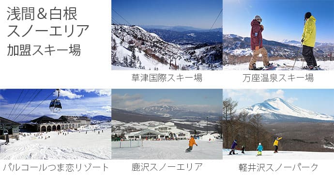「浅間・白根スノーエリア チェックインラリーキャンペーン」 &「NEXT5」割引キャンペーンを展開