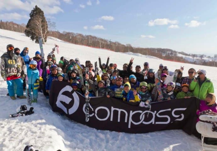 ジュニアフリースキー大会「Compass Cup 2012」開催!