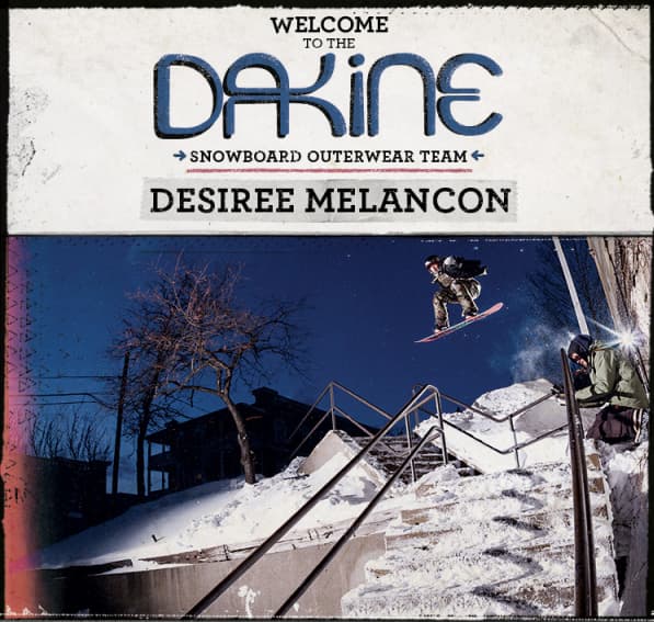 Louif ParadisとDesiree MelanconがDAKINE OUTWEARチームに加入!! - 画像2