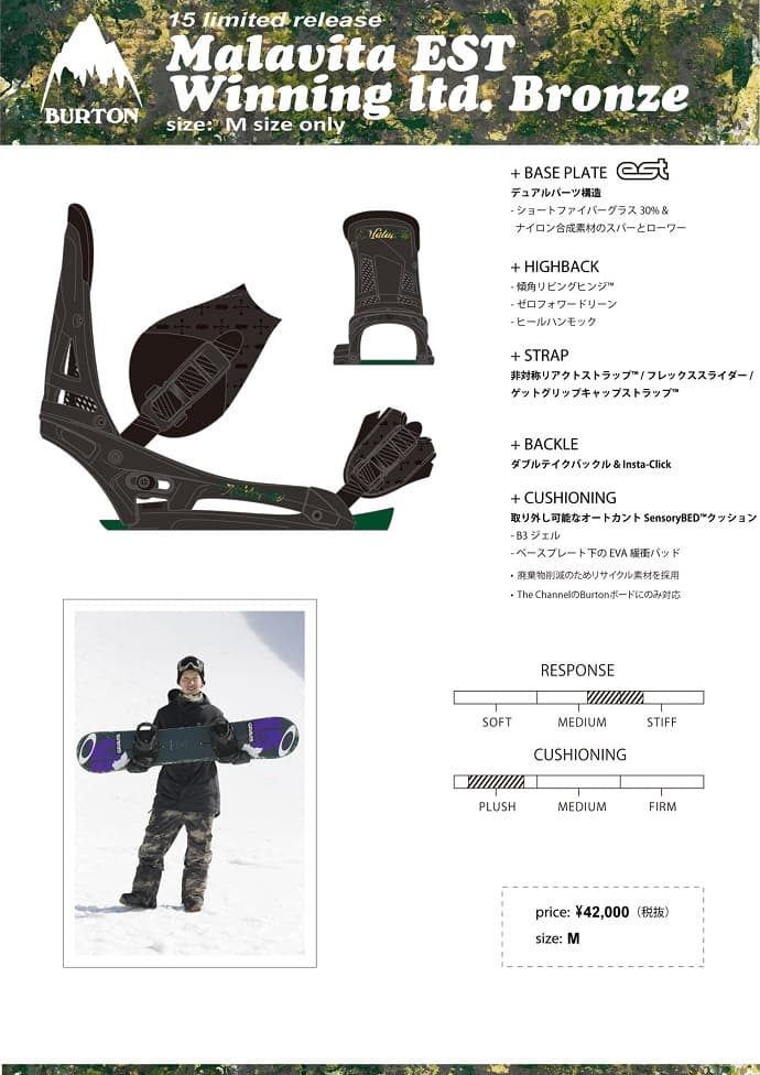 2015シーズンのレイトモデルのご案内 - 画像3