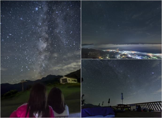 「流星群観察会」「天空の天体ショー」本格星空観察ツアーを白馬岩岳で4月29日から開催決定!!