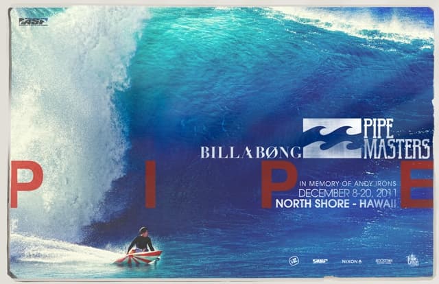 パイプラインマスターズを記念してBILLABONGよりグッズ発売!!