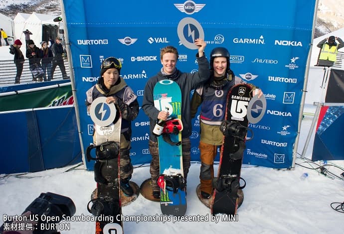BURTON US OPENハーフパイプ結果 平岡卓2位、岡田良菜5位 - 画像2