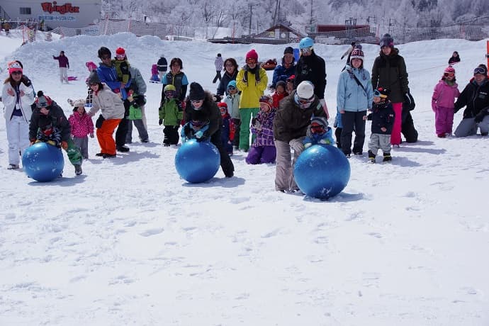 2015 ISBJORN(イスビョン) 雪上運動会&スキースクール