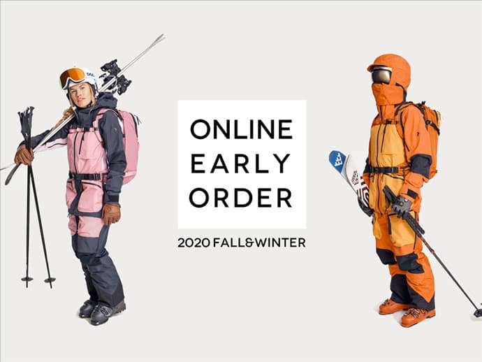 PeakPerformance 2020 Fall&WinterONLINE STORE 先行受注受付中