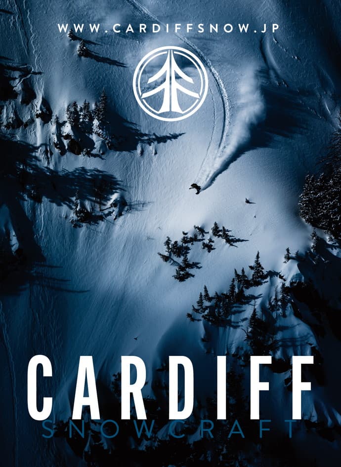 ユタ州発のガレージブランド【Cardiff Snowcraft】試乗会開催決定。