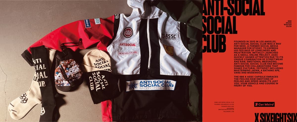 ASSC × 686が初コラボ!ファッションと機能美が交差する限定コレクションが誕生