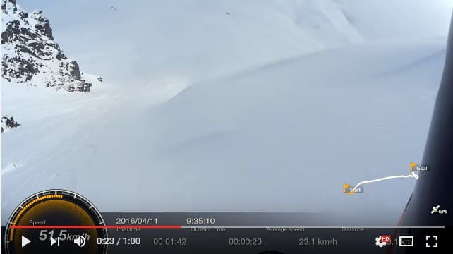 Action Cam | アラスカでの滑走映像 - 小西 隆文 - 画像2