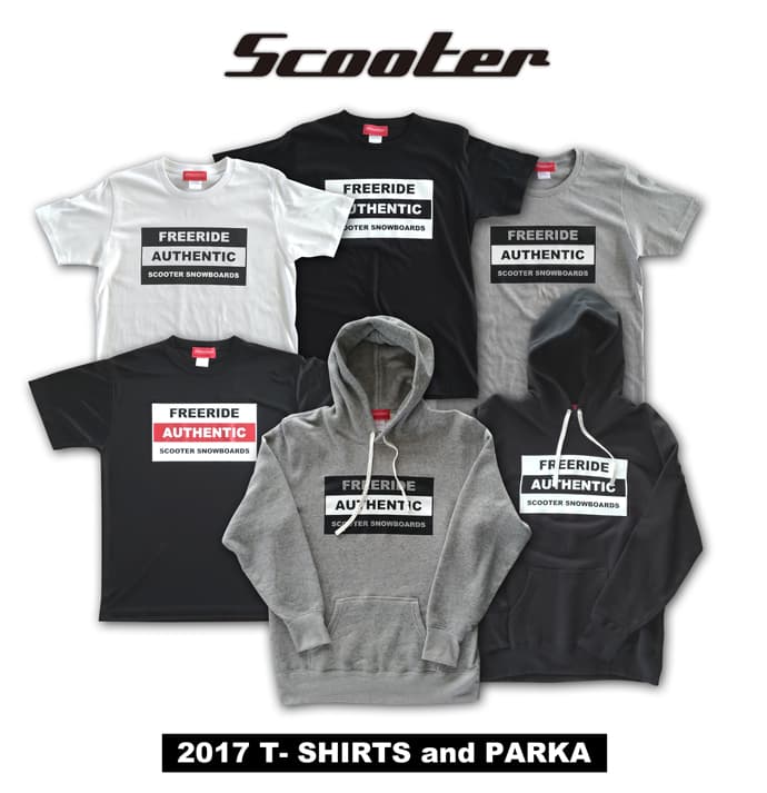 SCOOTER 2017 新作Tシャツ&パーカー リリース