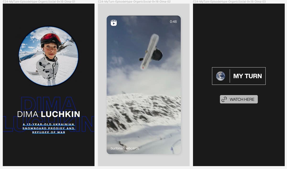 Burtonからスノーボードを一つの軸として、様々なグローバルイシューに迫るドキュメンタリー「MY TURN」全5篇が10月14日(土)より順次公開