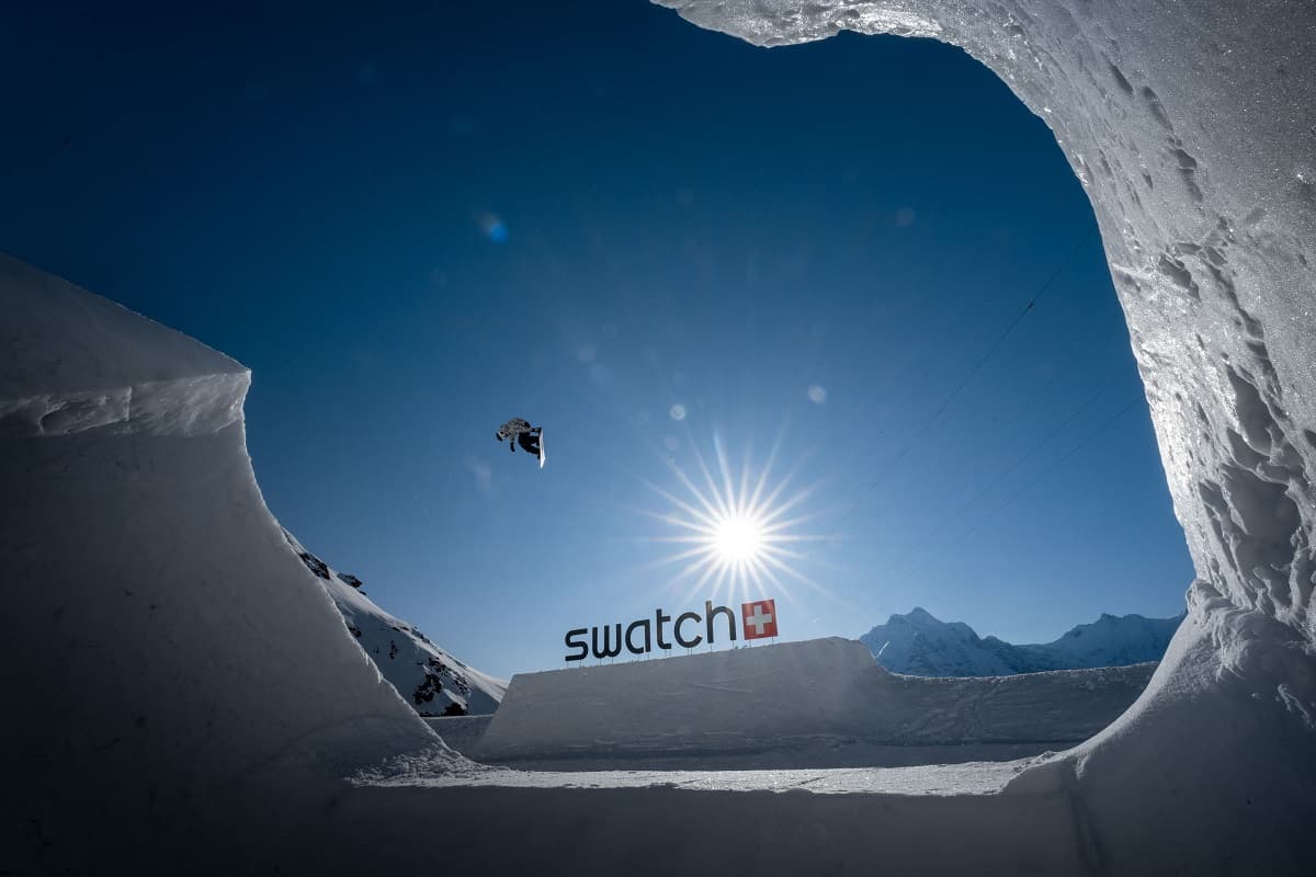 世界のトップアスリートたちが創造力とスキルで限界に挑むスノーイベントSwatch Nines Snow スイス・シルトホルンにて2025年4月7日〜12日の6日間開催