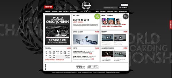 The World Snowboarding Championships2012年2月10日~19日 - 画像2