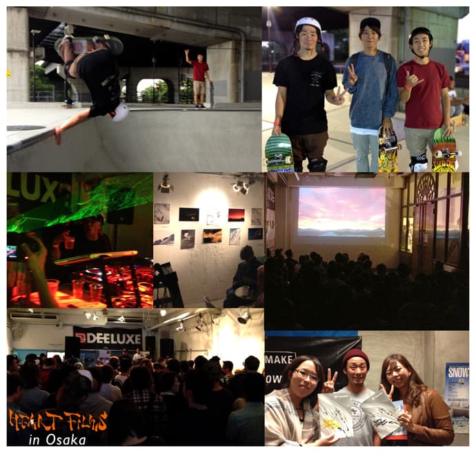 HEART FILMS Japan Tour in 大阪 & 長野!
