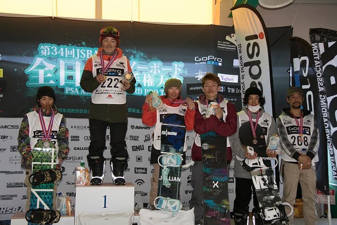 第34回JSBA全日本スノーボード選手権大会ハーフパイプ リザルト - 画像3