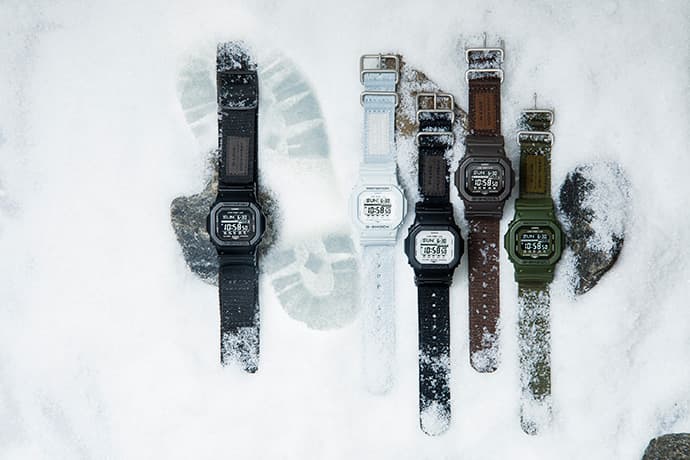 【G-SHOCK】クロスバンドがミリタリーテイストを演出する 2017年ウィンターバージョンG-LIDE