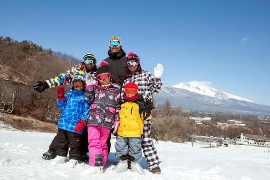 小学1~4年生★15名様限定!はじめてのスノーボード体験&雪上運動会 in 佐久スキーガーデン『パラダ』
