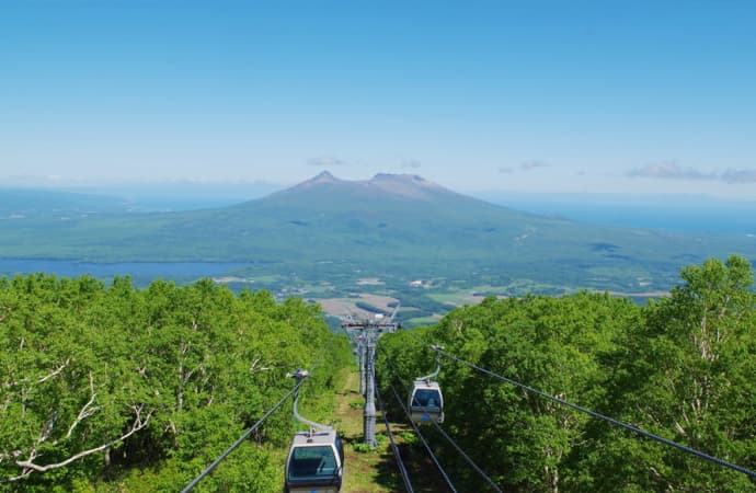 7つの絶景を楽しめる!函館七飯ゴンドラが2021年4月29日(木・祝)よりグリーンシーズンの営業を開始