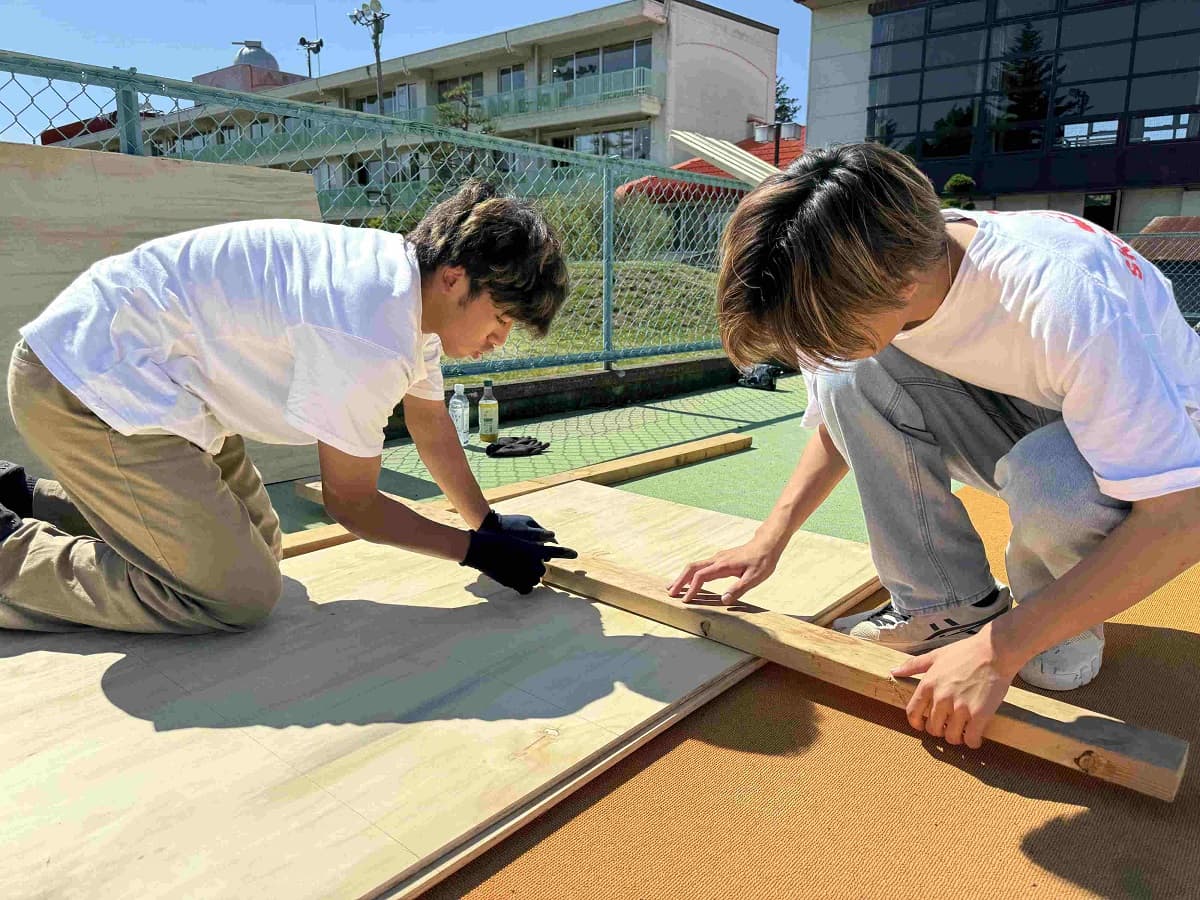 閉校した小学校のプールをスケートパークに再利用! JWSC国際スノーボード&スケートボード専門学校の学生が長野で地域活性化プロジェクトを実施 - 画像3