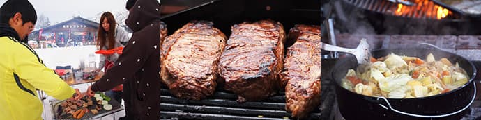 Iwatake Winter BBQ & Beer Festival 岩岳スノーフィールドで1月22⽇から24⽇まで開催