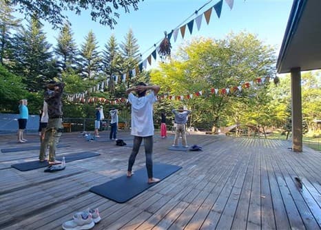 秋を感じる東急リゾートタウン蓼科(長野県)で、ヘルスケアイベント開催
