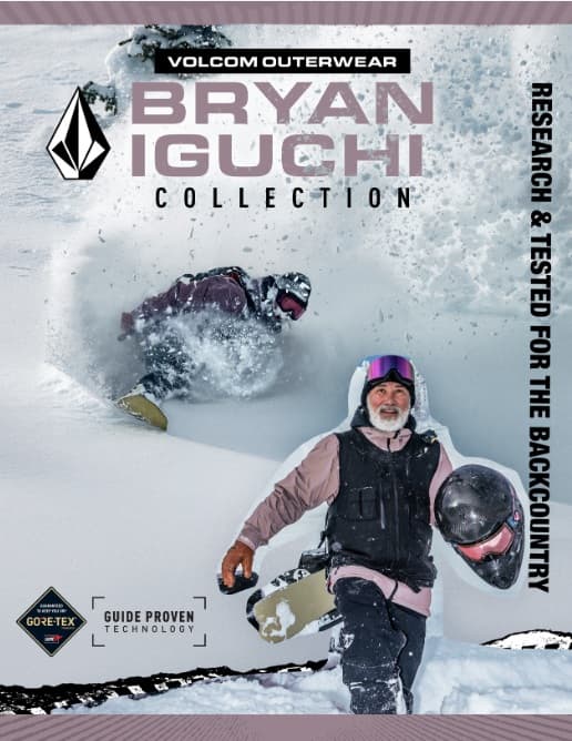 バックカントリーの伝説、ブライアン・イグチが導いた“本物”のGORE-TEX®ライン。【VOLCOM OUTERWEAR】25–26シーズン「BRYAN IGUCHI COLLECTION」今季も登場