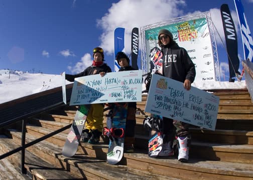 13歳平野歩夢がハーフパイプチャンピオンに---Burton High Fives @New Zealand - 画像2