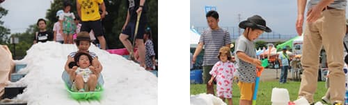 真夏に天然雪で遊べるイベント「雪でアソビナ」 7月23日に神奈川県海老名市のえびな市民まつりにて開催 - 画像2