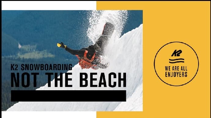 K2 Snowboarding チームシューティングショートムービー「Not The Beach」公開!