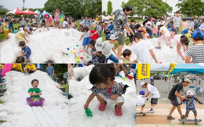 真夏の海老名に雪が出現!?『雪でアソビナ』今年も開催。 - 画像2