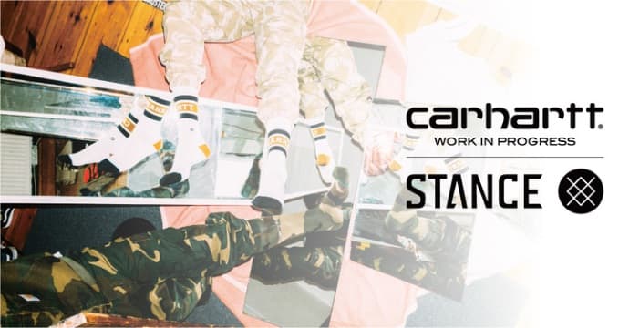 STANCE(スタンス) x Carhartt WIP(カーハート WIP)コラボレーションソックスが4/13(土)にリリース。