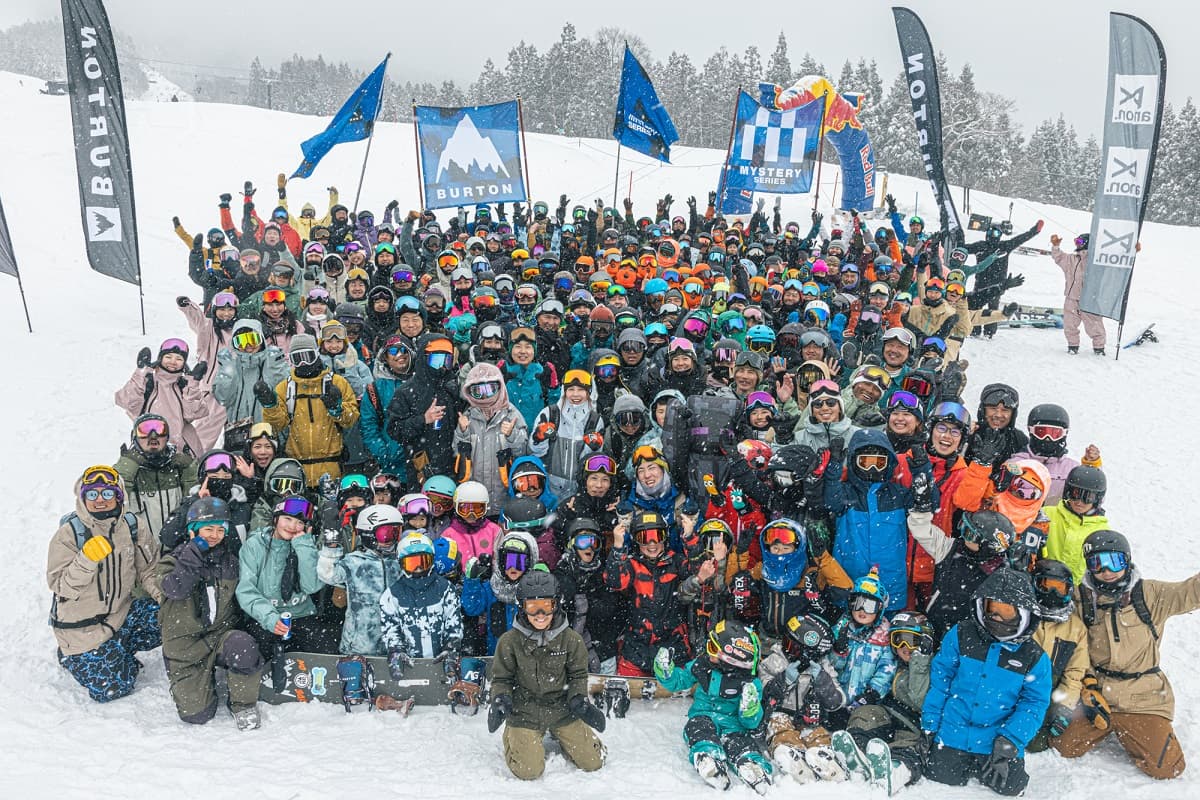 Burton Mystery Series 3月9日スキージャム勝山にて開催! 西日本初開催に、4歳から64歳まで総勢209名が大いに湧いた1日