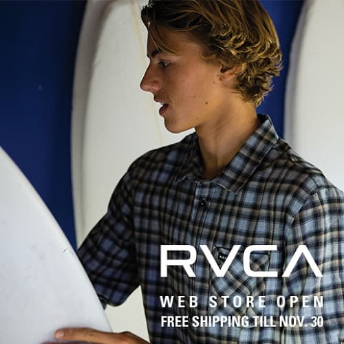 RVCA公式オンラインストアが待望のOPEN! - 画像2