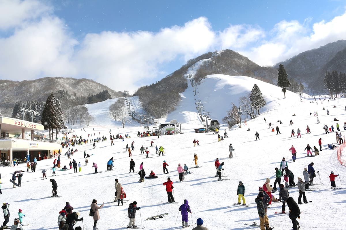 滋賀県・グランスノー奥伊吹が、11月22日〜4月13日の約5ヵ月間オープン!総額21億8千万円で人工造雪機+人工降雪機の増設やエスカレーター6基を新設