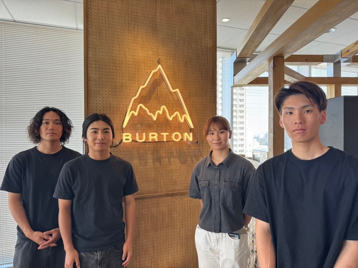 Burton JapanとJWSC国際スノーボード&スケートボード専門学校が連携し、Z世代の視点でスノーボード業界の製品開発を拓く
