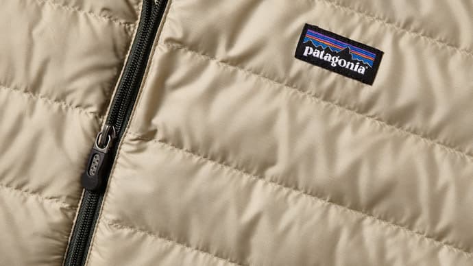 patagonia 100%トレーサブル・ダウン