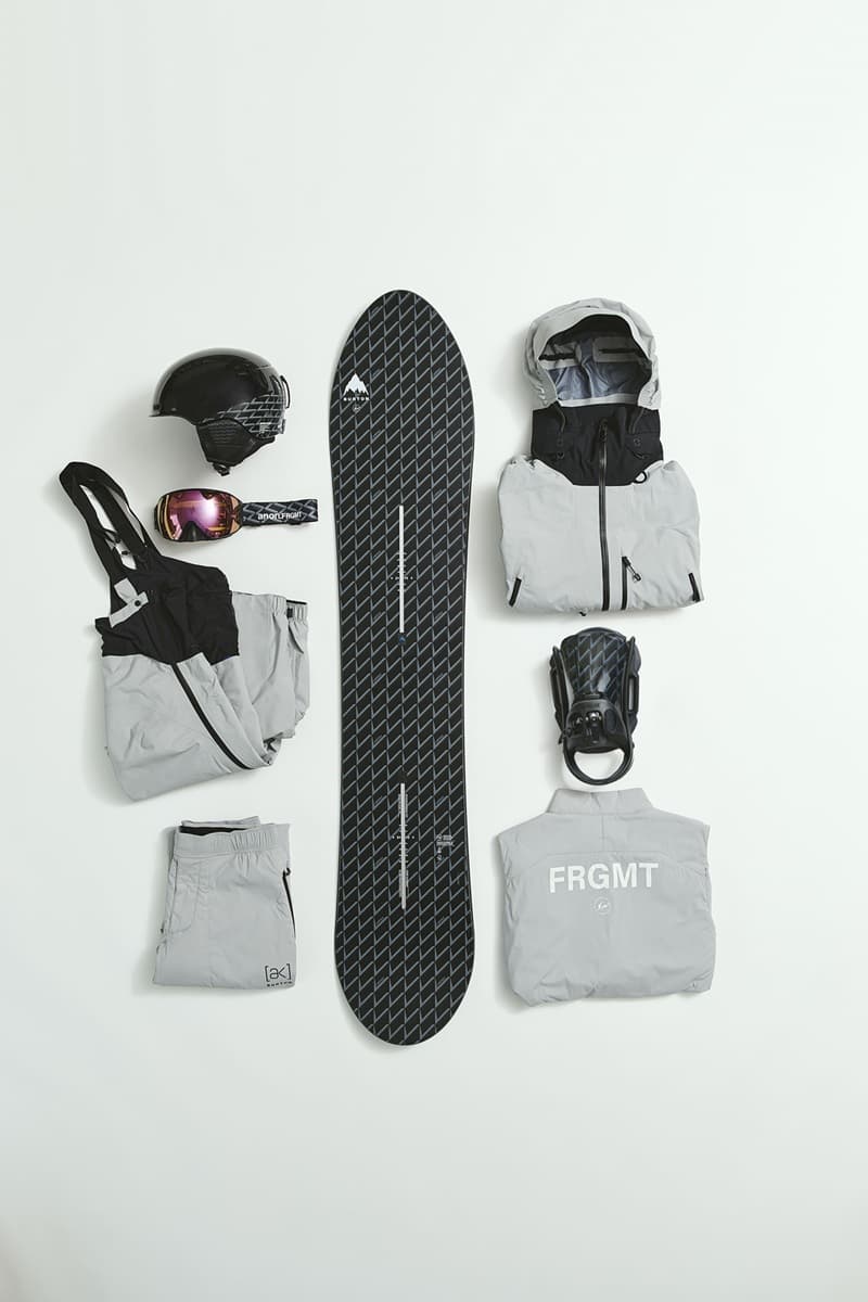 Burton、藤原ヒロシのスノーボード愛が詰め込まれた、唯一無二なスノーボードギアとウェアが登場 FRAGMENT コレクション 11月13日(木)より販売